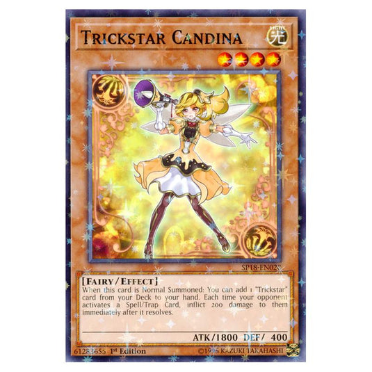 Yu-Gi-Oh! - Star Pack VRAINS - Trickstar Candina (Starfoil) SP18-EN020