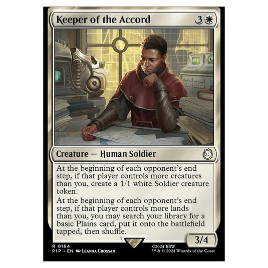 Magic The Gathering - Universes Beyond - Fallout - Keeper of the Accord - 0164