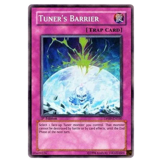 Yu-Gi-Oh! - Duelist Pack - Yusei Fudo 2 - Tuner's Barrier (Super Rare) - DP09-EN030