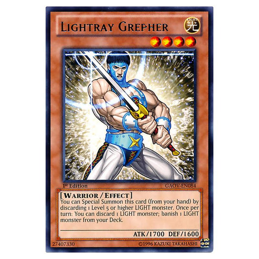 Yu-Gi-Oh! - Galactic Overlord - Lightray Grepher (Rare) GAOV-EN084