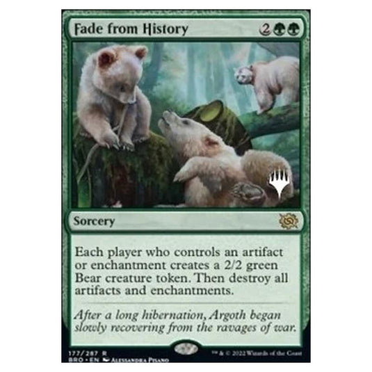 Magic The Gathering - The Brothers' War Promos - Fade from History - 177/287
