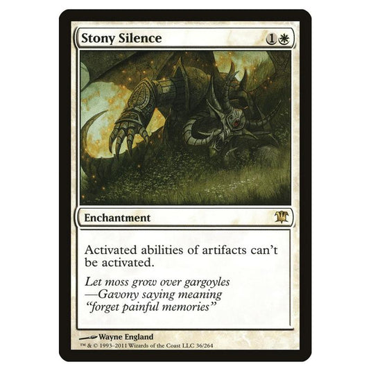 Magic the Gathering - Innistrad - Stony Silence - 36/264