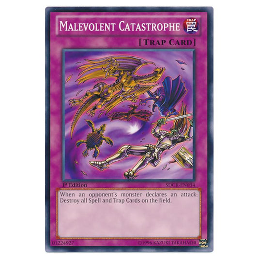 Yu-Gi-Oh! - Cyber Dragon Revolution Structure Deck - Malevolent Catastrophe (Common) SDCR-EN034