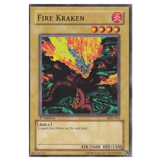 Yu-Gi-Oh! - Magic Ruler - Fire Kraken (Common) - MRL-EN014/050