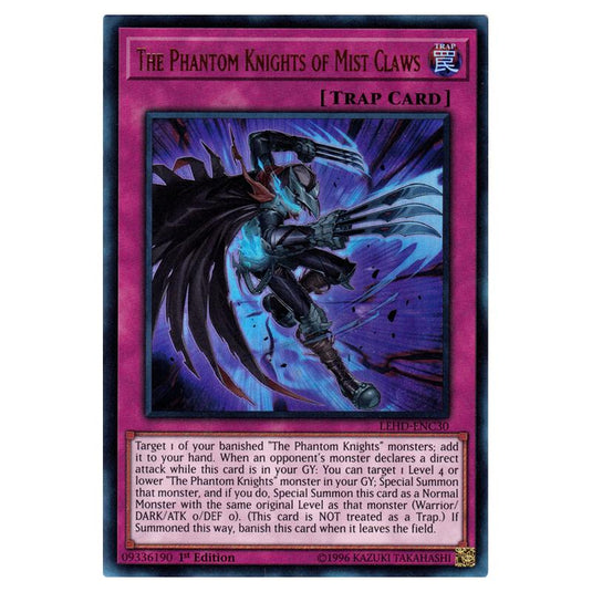 Yu-Gi-Oh! - Legendary Hero Decks - The Phantom Knights of Mist Claws (Ultra Rare) LEHD-ENC30