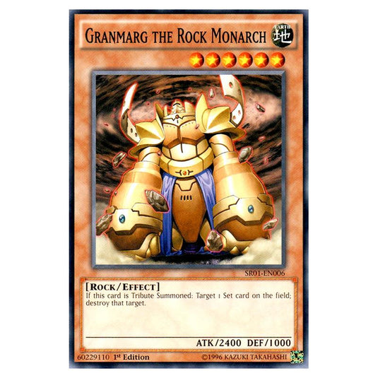 Yu-Gi-Oh! - Emperor of Darkness Structure Deck - Granmarg the Rock Monarch (Common) SR01-EN006