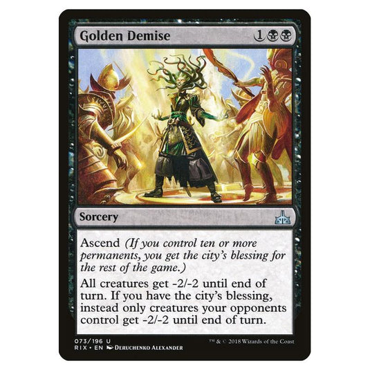 Magic The Gathering - Rivals Of Ixalan - Golden Demise - 73/196