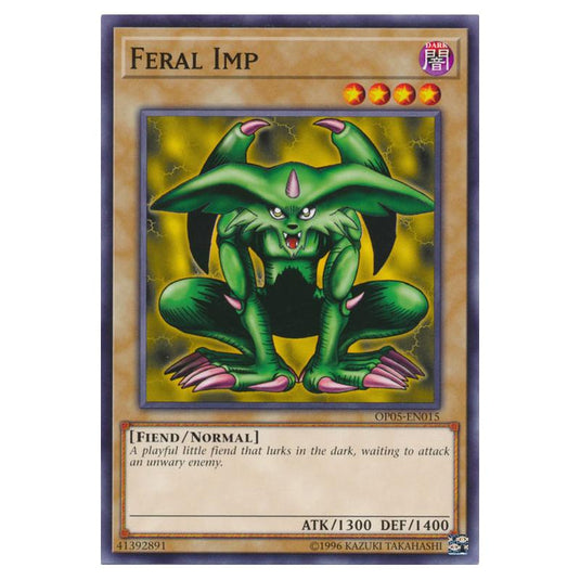 Yu-Gi-Oh! - OTS Tournament Pack 5 - Feral Imp (Short Print) OP05-EN015
