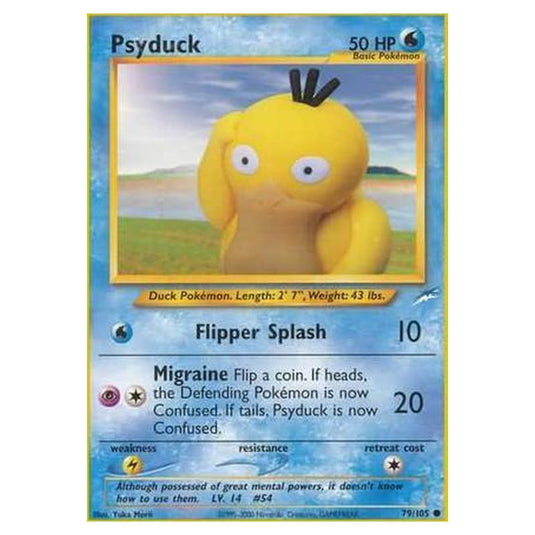 Pokemon - Neo Destiny - Psyduck - 079/105