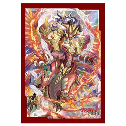 Cardfight!! Vanguard - overDress - Box Topper 4 Pack Sleeves - Chakrabarthi True Dragon, Mahar Nirvana