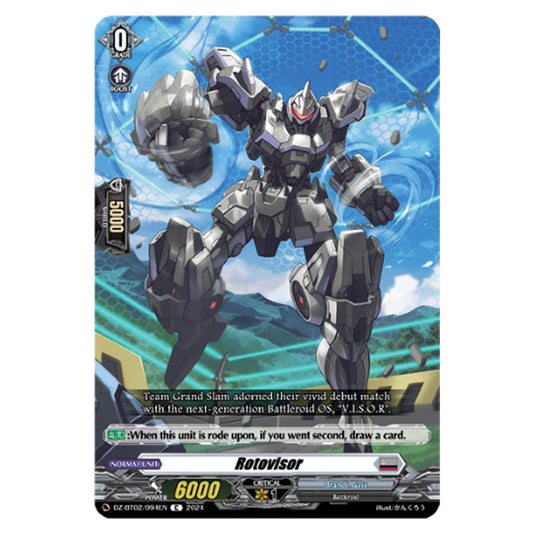 Rotovisor DZ-BT02/094EN card from the Cardfight!! Vanguard set Illusionless Strife