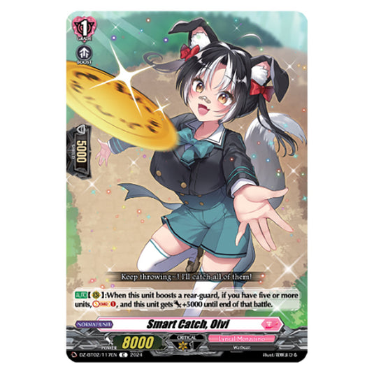 Smart Catch, Oivi DZ-BT02/117EN card from the Cardfight!! Vanguard set Illusionless Strife