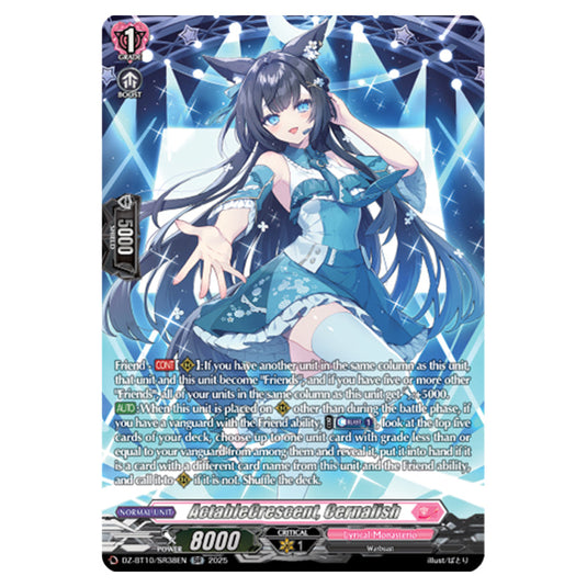 ActableCrescent, Cernalish DZ-BT10/SR38EN card from the Cardfight!! Vanguard set Dragonsoul Resonance