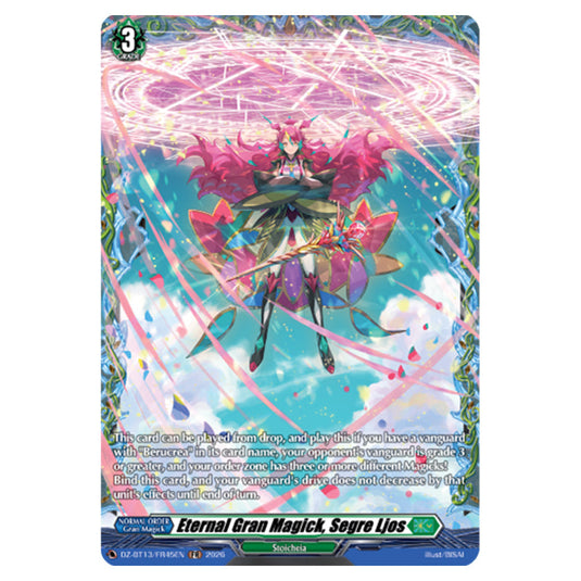 Eternal Gran Magick, Segre Ljos DZ-BT13/FR45EN card from the Cardfight!! Vanguard set Parallactic Clash