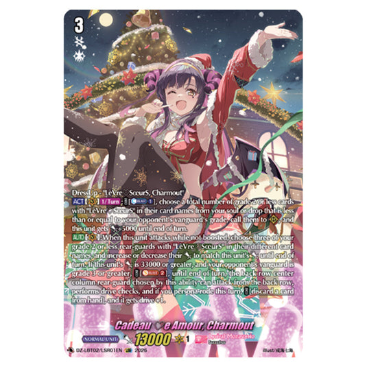 Cadeau ♡e Amour, Charmout DZ-LBT02/LSR01EN card from the Cardfight!! Vanguard set Lyrical Monasterio Season of Wonders