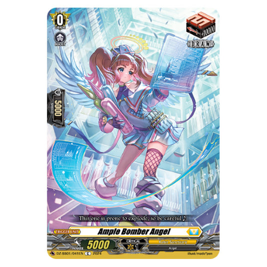 Ample Bomber Angel DZ-SS01/041EN card from the Cardfight!! Vanguard set Festival Booster 2024