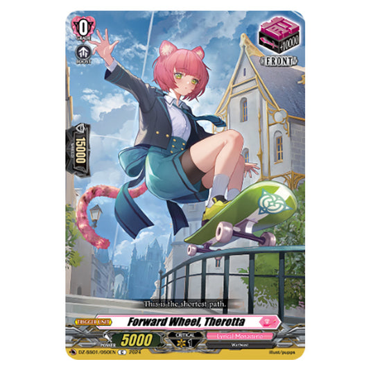 Forward Wheel, Therotta DZ-SS01/050EN card from the Cardfight!! Vanguard set Festival Booster 2024