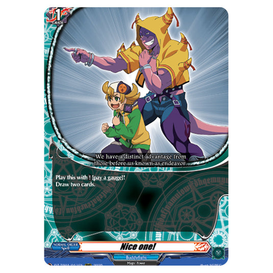 Nice one! DZ-TB01/011EN card from the Cardfight!! Vanguard set Future Card Buddyfight