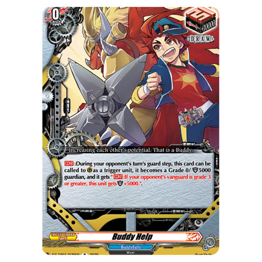 Buddy Help DZ-TB01/076EN card from the Cardfight!! Vanguard set Future Card Buddyfight