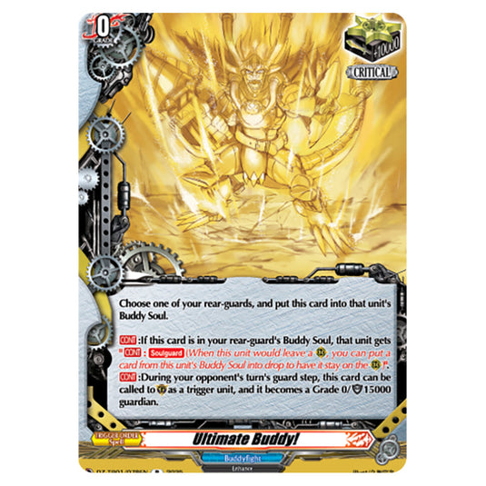 Ultimate Buddy! DZ-TB01/078EN card from the Cardfight!! Vanguard set Future Card Buddyfight