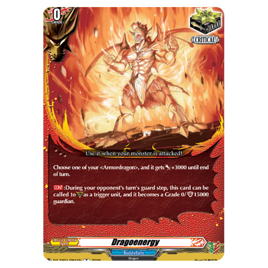 Dragoenergy DZ-TB01/091EN card from the Cardfight!! Vanguard set Future Card Buddyfight