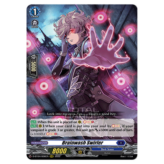 Cardfight!! Vanguard - VGE-D-BT04 - Awakening of Chakrabarthi - Brainwash Swirler (RRR) D-BT04/006