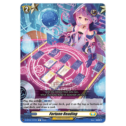 Cardfight!! Vanguard - VGE-D-BT04 - Awakening of Chakrabarthi - Fortune Reading (C) D-BT04/107