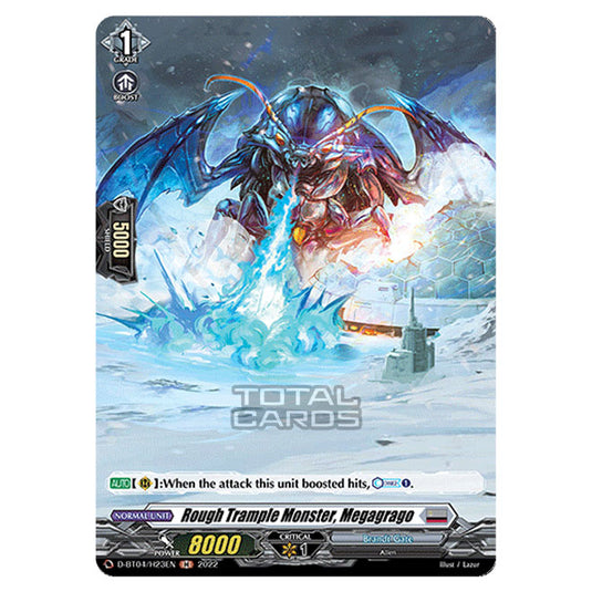 Cardfight!! Vanguard - VGE-D-BT04 - Awakening of Chakrabarthi - Rough Trample Monster, Megagrago (H) D-BT04/H023