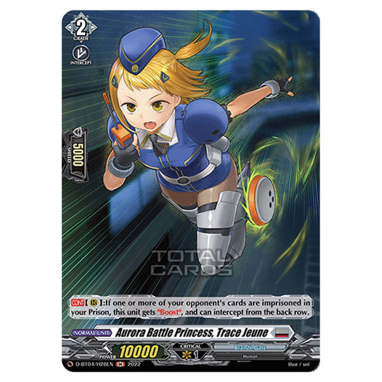 Cardfight!! Vanguard - VGE-D-BT04 - Awakening of Chakrabarthi - Aurora Battle Princess, Trace Jeune (H) D-BT04/H028