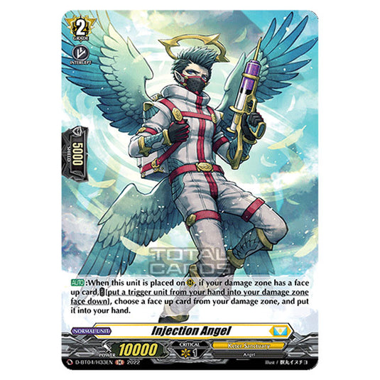 Cardfight!! Vanguard - VGE-D-BT04 - Awakening of Chakrabarthi - Injection Angel (H) D-BT04/H033