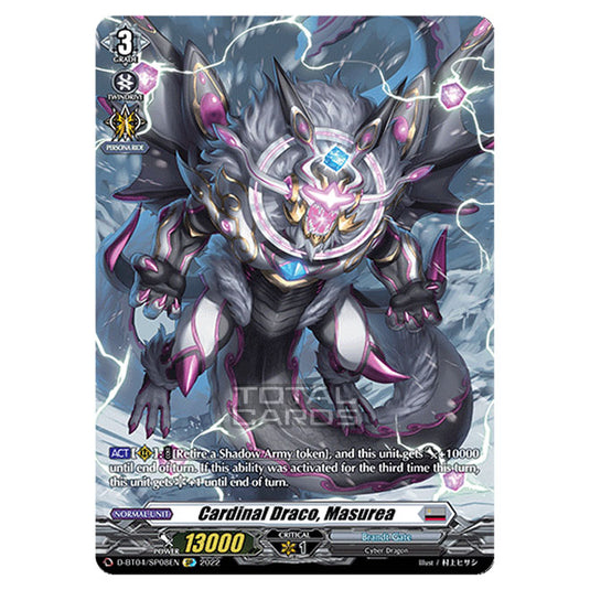 Cardfight!! Vanguard - VGE-D-BT04 - Awakening of Chakrabarthi - Cardinal Draco, Masurea (SP) D-BT04/SP008