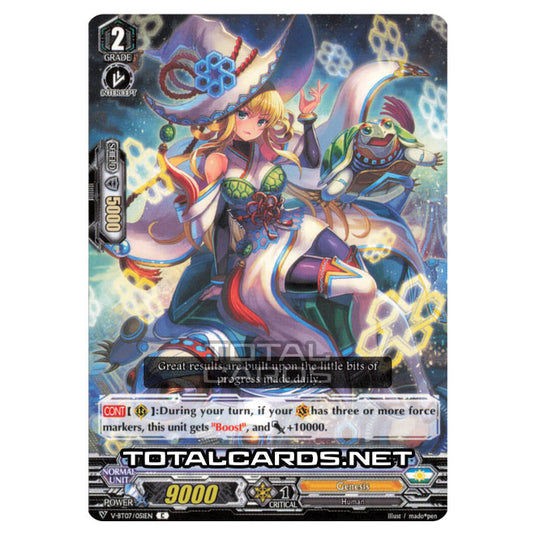 Cardfight!! Vanguard - Infinideity Cradle - Witch of Ten Thousand Turtles, Caper (C) V-BT07/051