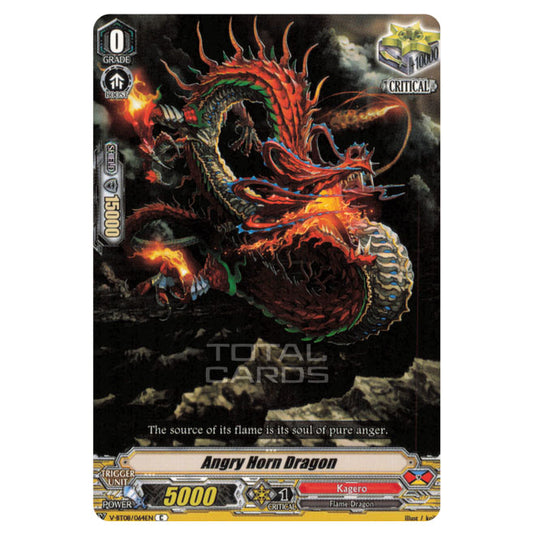 Cardfight!! Vanguard - Silverdust Blaze - Angry Horn Dragon (C) V-BT08/064