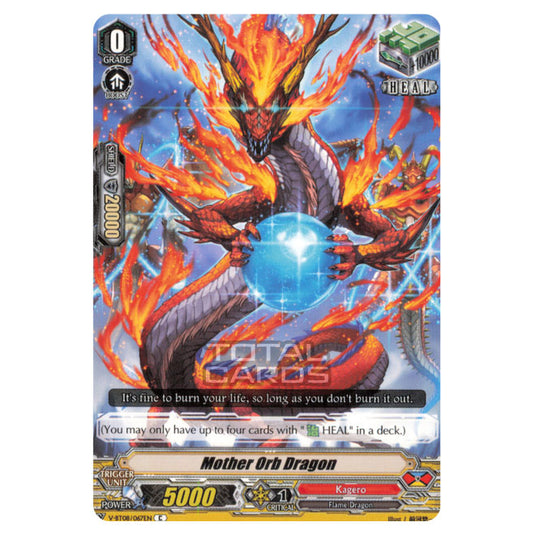 Cardfight!! Vanguard - Silverdust Blaze - Mother Orb Dragon (C) V-BT08/067
