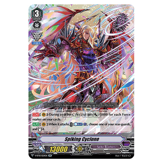 Cardfight!! Vanguard - Phantom Dragon Aeon - Spiking Cyclone (RR) V-BT10/024