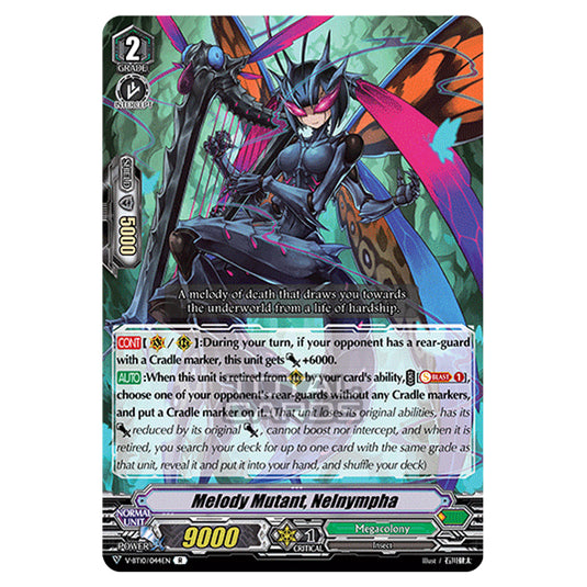 Cardfight!! Vanguard - Phantom Dragon Aeon - Melody Mutant, Nelnympha (R) V-BT10/044