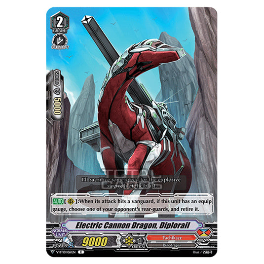 Cardfight!! Vanguard - Phantom Dragon Aeon - Electric Cannon Dragon, Diplorail (C) V-BT10/061