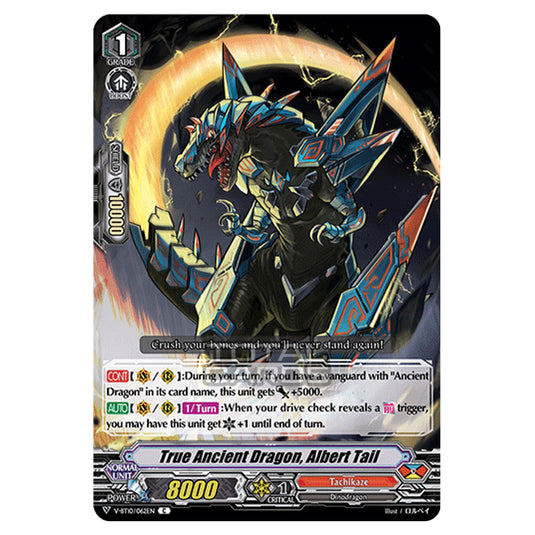 Cardfight!! Vanguard - Phantom Dragon Aeon - True Ancient Dragon, Albert Tail (C) V-BT10/062