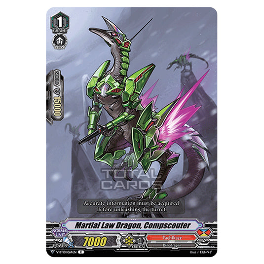 Cardfight!! Vanguard - Phantom Dragon Aeon - Martial Law Dragon, Compscouter (C) V-BT10/064