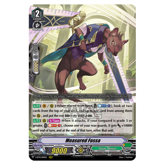 Cardfight!! Vanguard - Storm of the Blue Cavalry - Measured Fossa (RRR) V-BT11/014