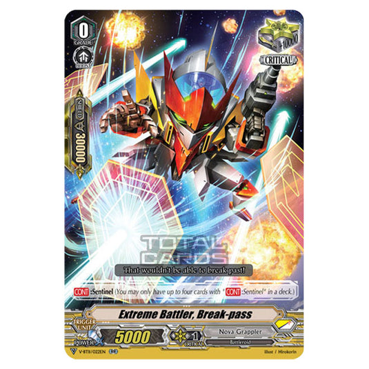 Cardfight!! Vanguard - Storm of the Blue Cavalry - Extreme Battler, Break-pass (RR) V-BT11/022