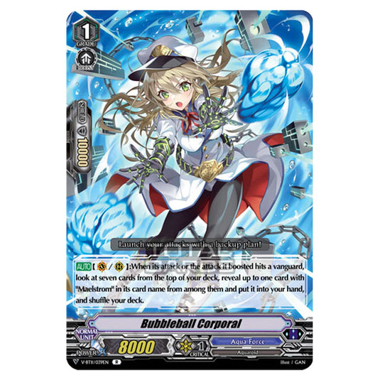 Cardfight!! Vanguard - Storm of the Blue Cavalry - Bubble Ball Corporal (R) V-BT11/039