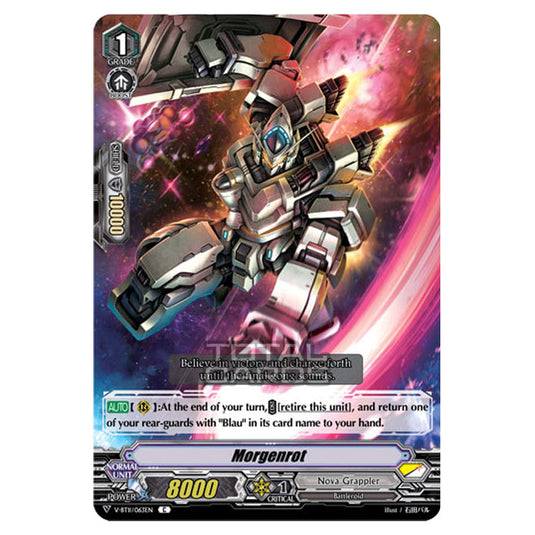 Cardfight!! Vanguard - Storm of the Blue Cavalry - Morgenrot (C) V-BT11/063