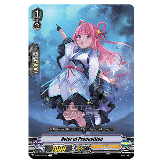 Cardfight!! Vanguard - Divine Lightning Radiance - Avior of Proposition (C) V-BT12/073EN