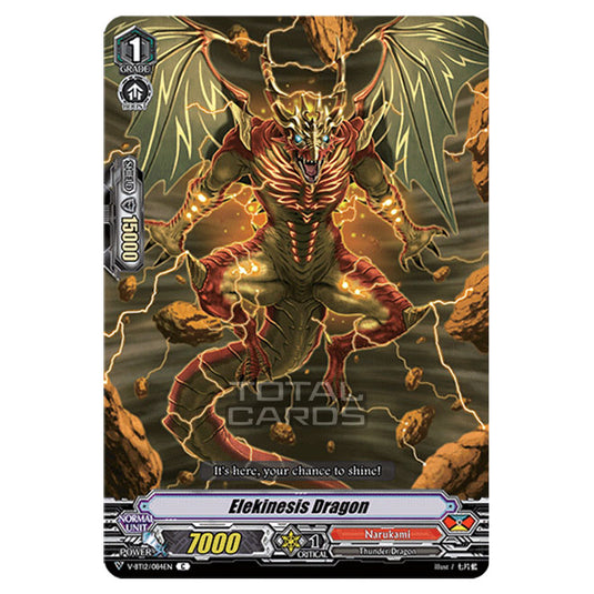 Cardfight!! Vanguard - Divine Lightning Radiance - Elekinesis Dragon (C) V-BT12/084EN