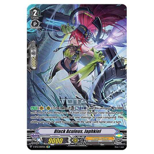 Cardfight!! Vanguard - Divine Lightning Radiance - Black Aculeus, Japhkiel (SP) V-BT12/SP07EN