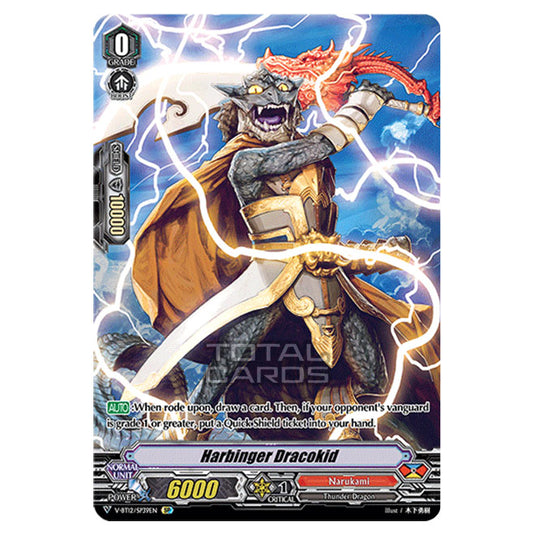 Cardfight!! Vanguard - Divine Lightning Radiance - Harbinger Dracokid (SP) V-BT12/SP39EN