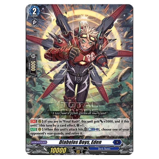 Cardfight!! Vanguard - D BT01 - Genesis of the Five Greats - Diabolos Boys, Eden (RRR) D-BT01/004