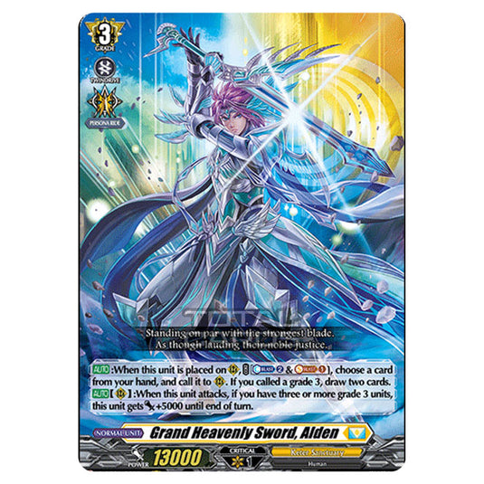 Cardfight!! Vanguard - D BT01 - Genesis of the Five Greats - Grand Heavenly Sword, Alden (RRR) D-BT01/007