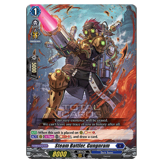 Cardfight!! Vanguard - D BT01 - Genesis of the Five Greats - Steam Battler, Gungnram (RR) D-BT01/015